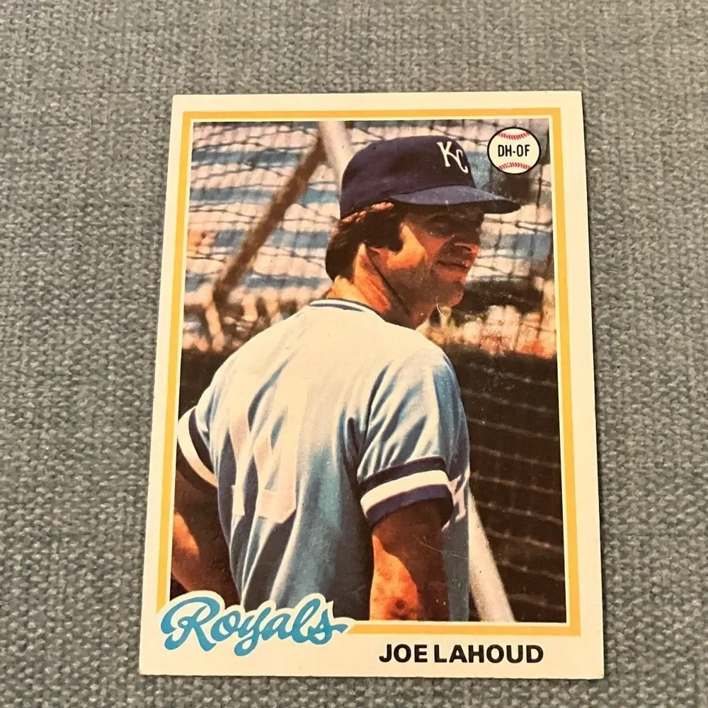 1978 Topps Kansas City Royals Baseball Card Trading Card